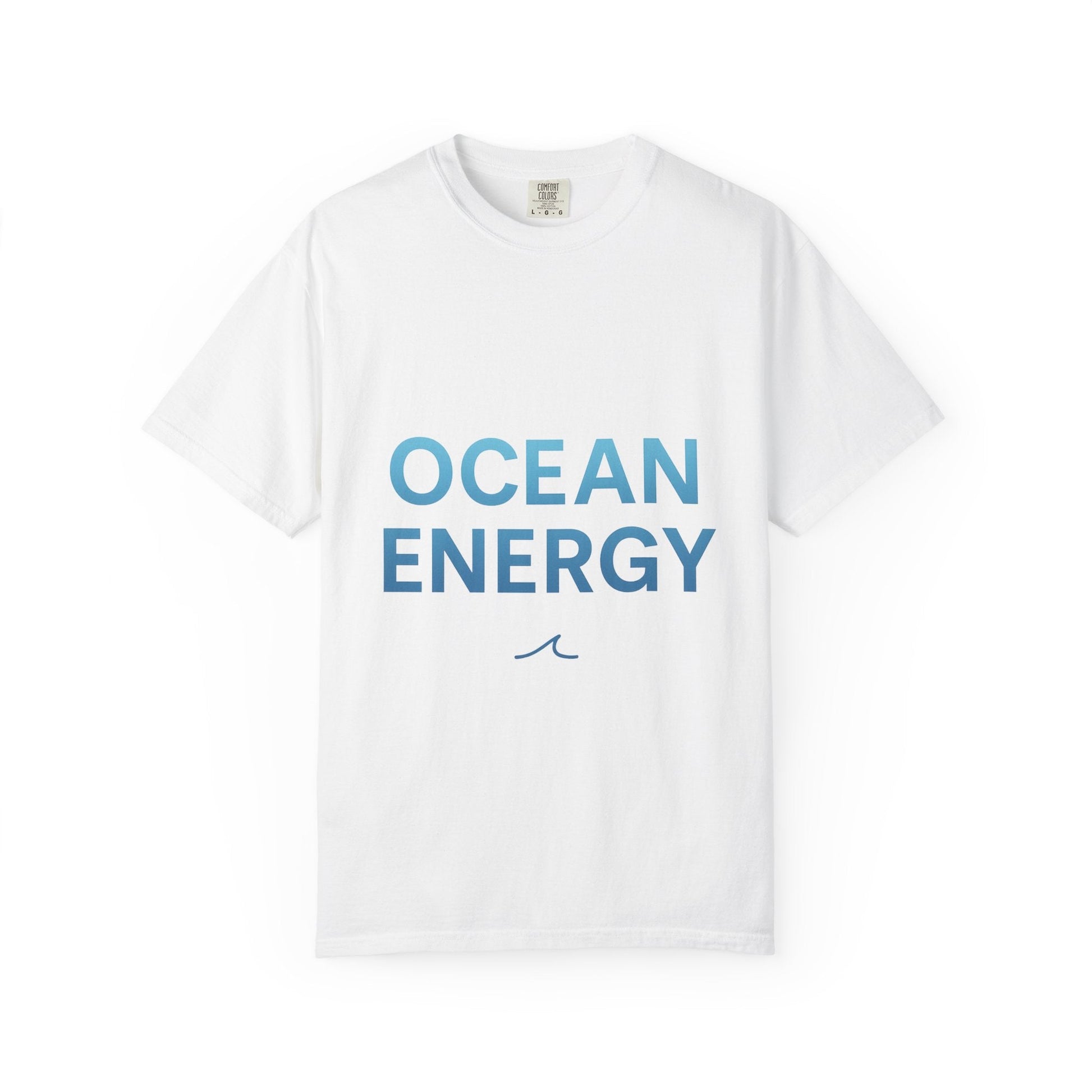 Ocean Energy T-Shirt — Coastal Vibes Graphic Tee Printify