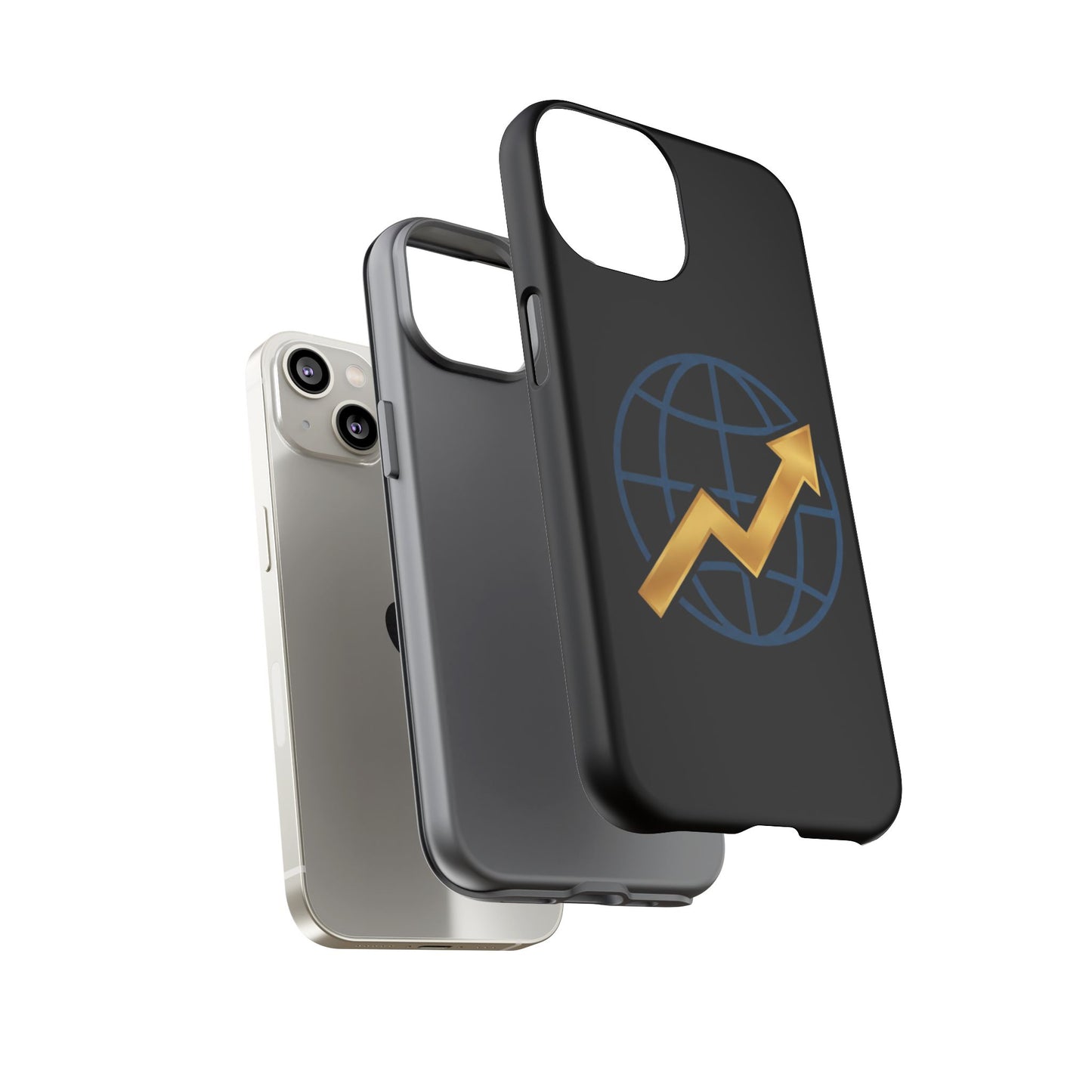 Phone Case — Global Growth Arrow Graphic (Investing & Business Motivational)