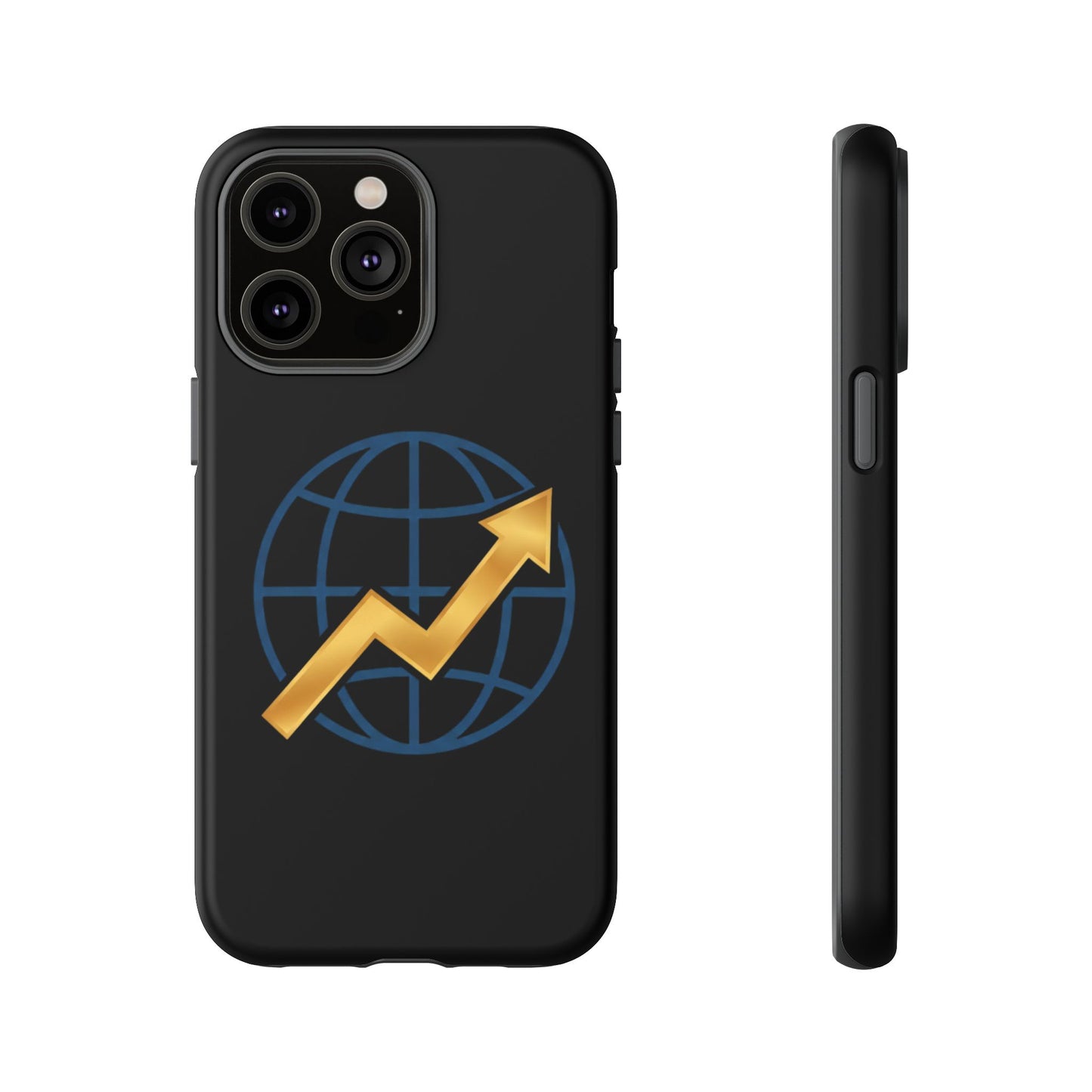 Phone Case — Global Growth Arrow Graphic (Investing & Business Motivational)