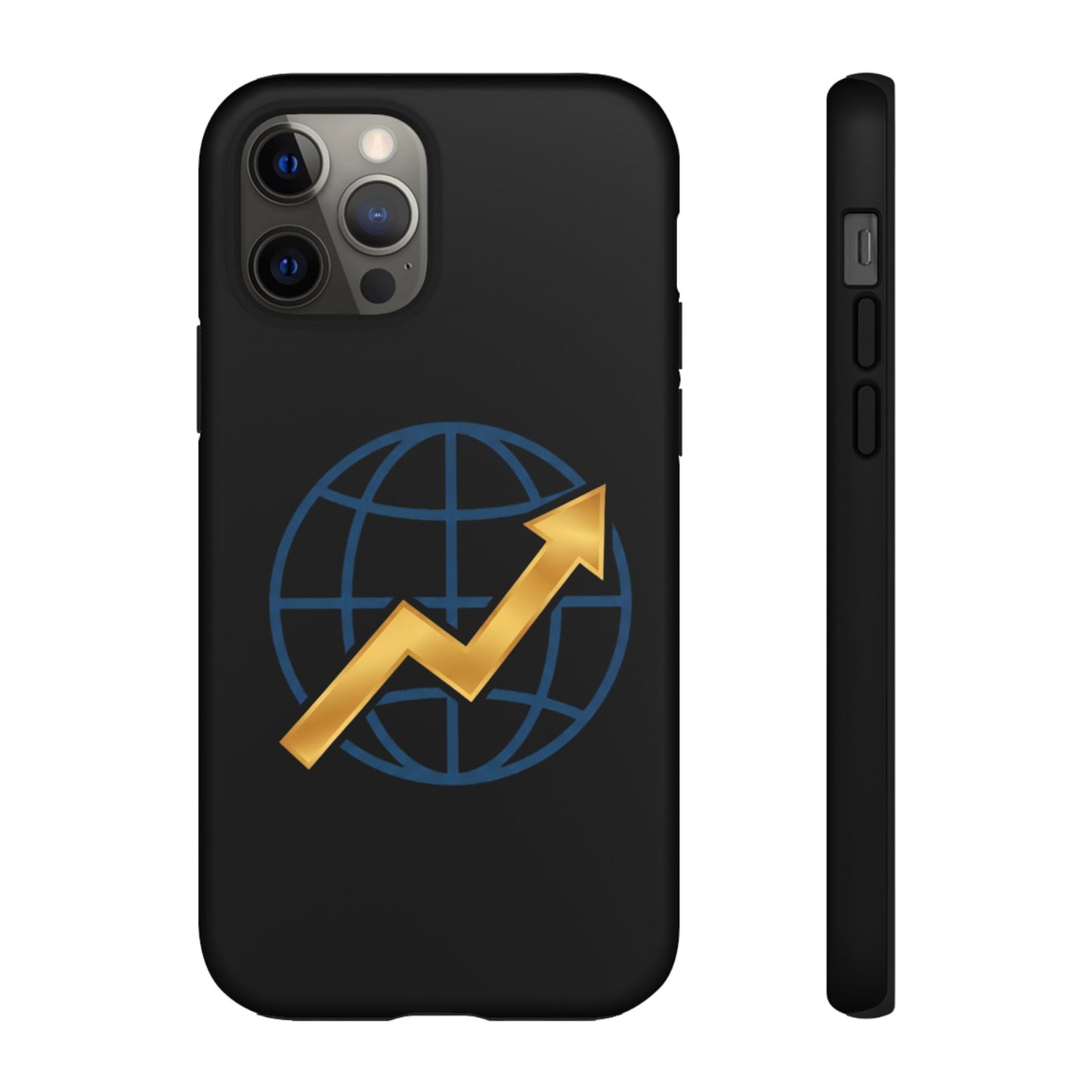 Phone Case — Global Growth Arrow Graphic (Investing & Business Motivational)