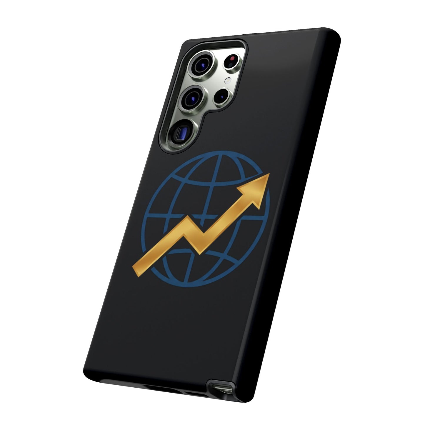 Phone Case — Global Growth Arrow Graphic (Investing & Business Motivational)