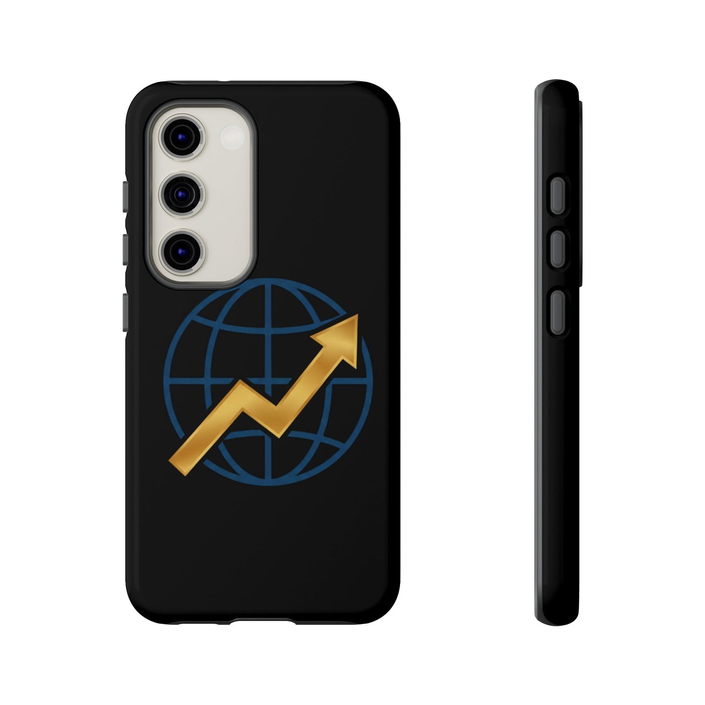 Phone Case — Global Growth Arrow Graphic (Investing & Business Motivational)