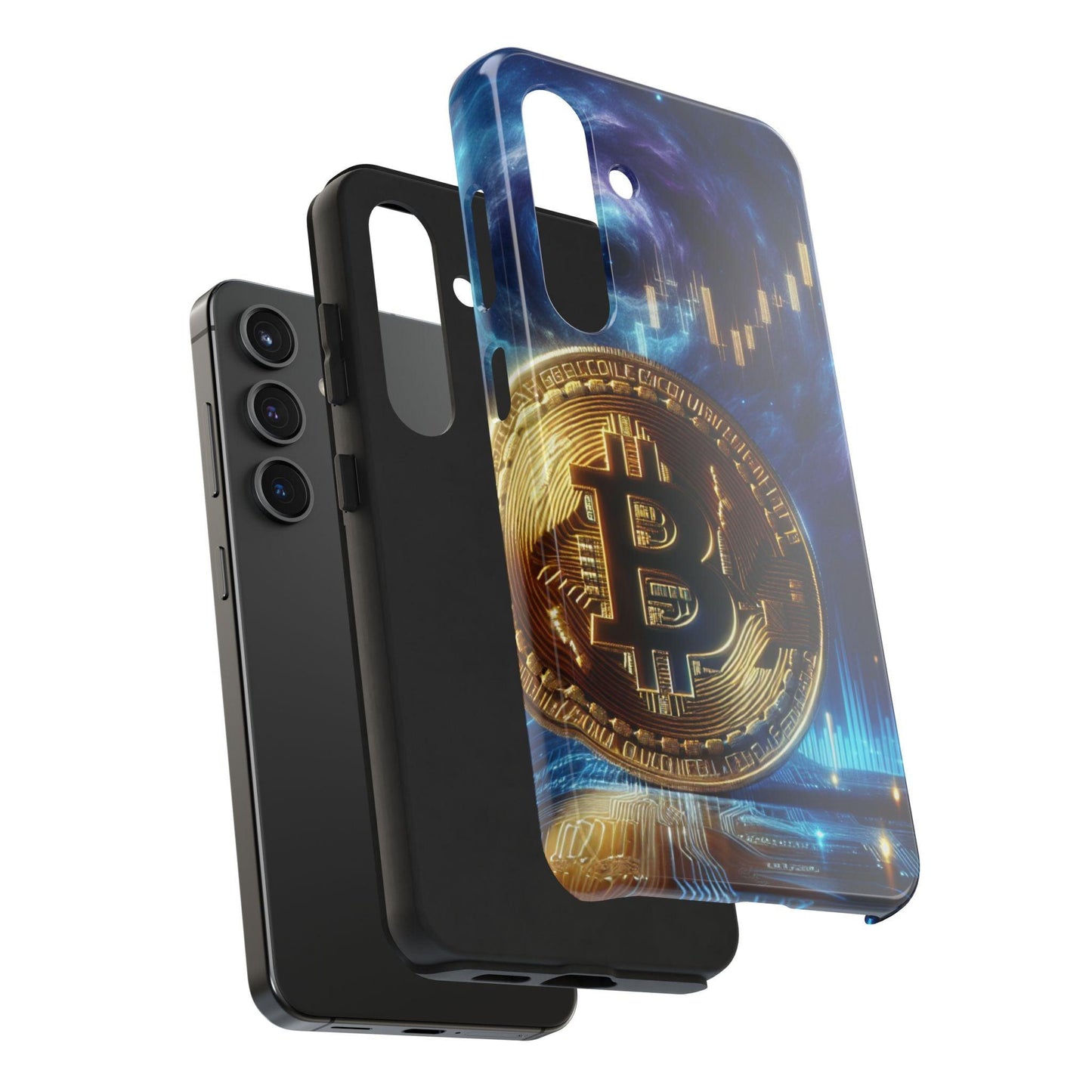 Bitcoin Chart Tough Phone Case - Oceanfront Products