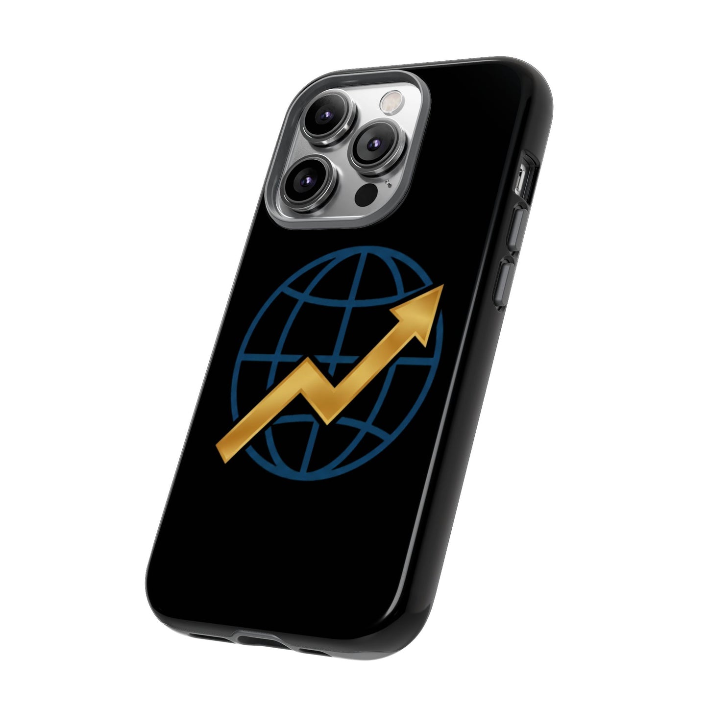 Phone Case — Global Growth Arrow Graphic (Investing & Business Motivational)