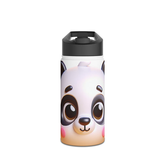 Water Bottle - Cute Panda Bear Design - Oceanfront Products