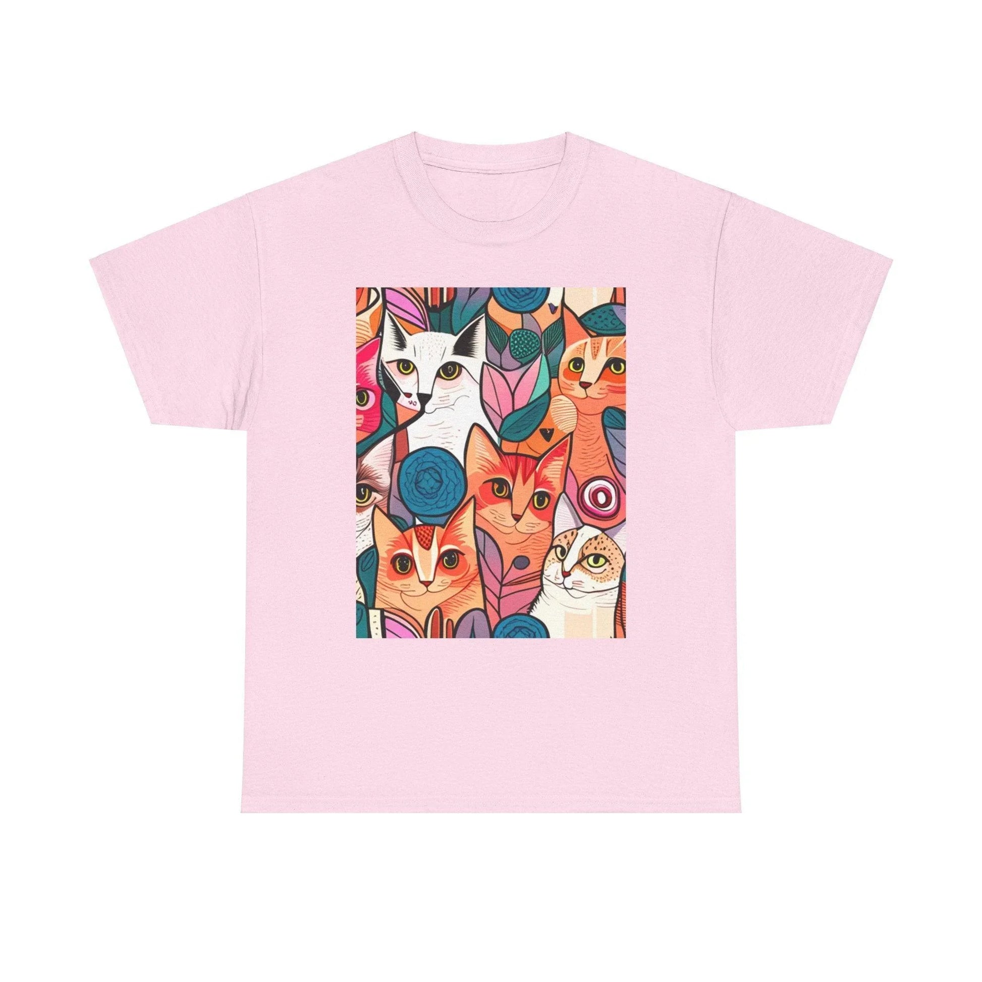 Feline Fabulous: The Ultimate Cat Mom T-Shirt - Oceanfront Products