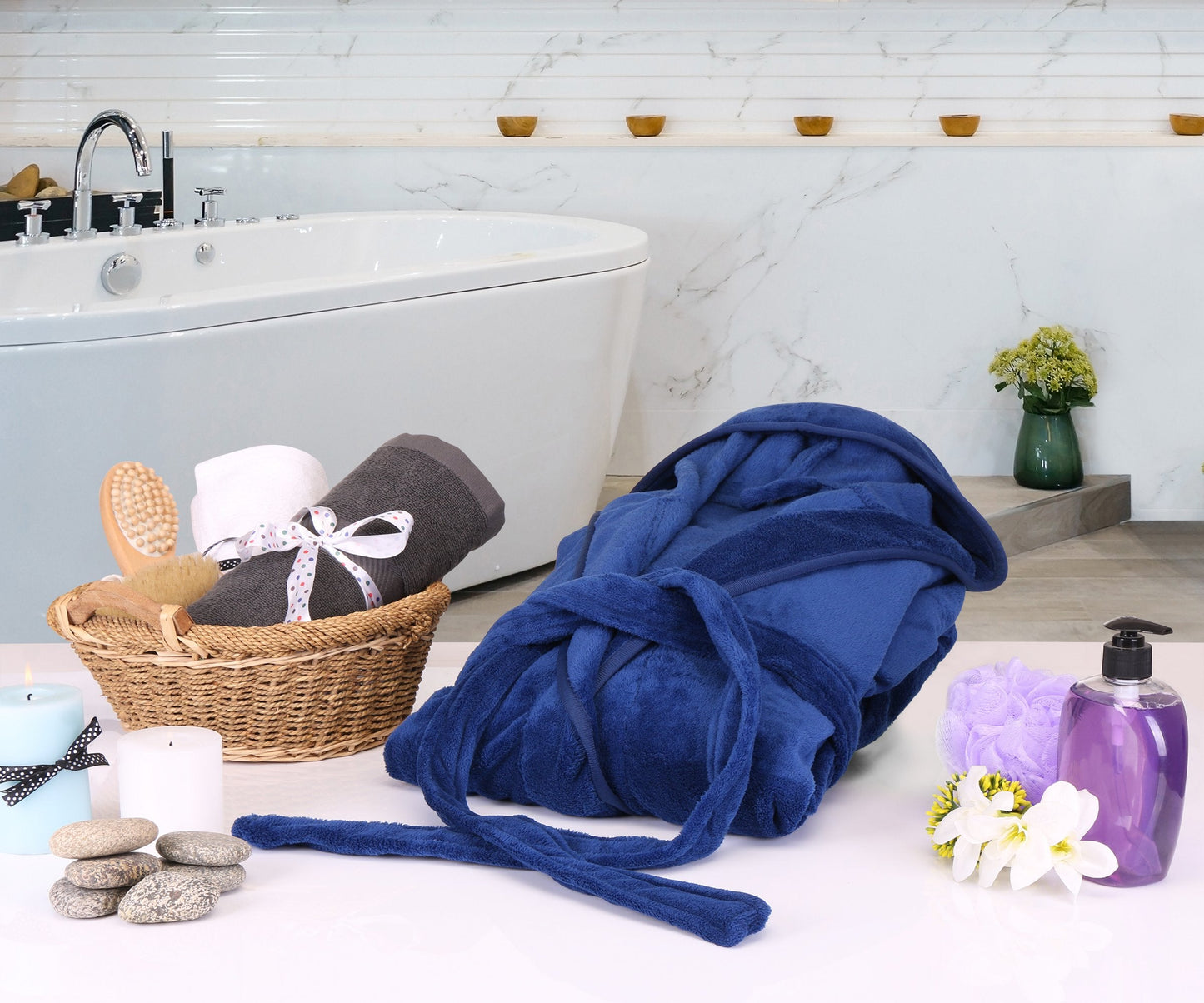 Oceanfront Luxe Spa Robe™ — Soft Plush Comfort, Luxury Feel, Premium Loungewear Oceanfront Products
