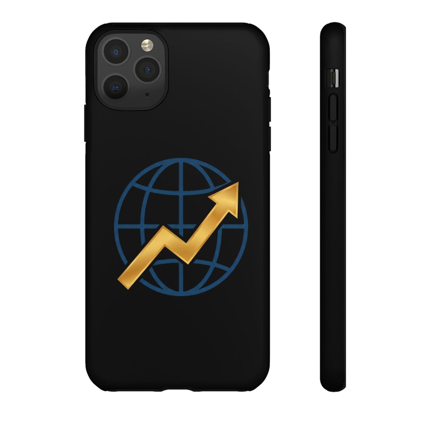 Phone Case — Global Growth Arrow Graphic (Investing & Business Motivational)