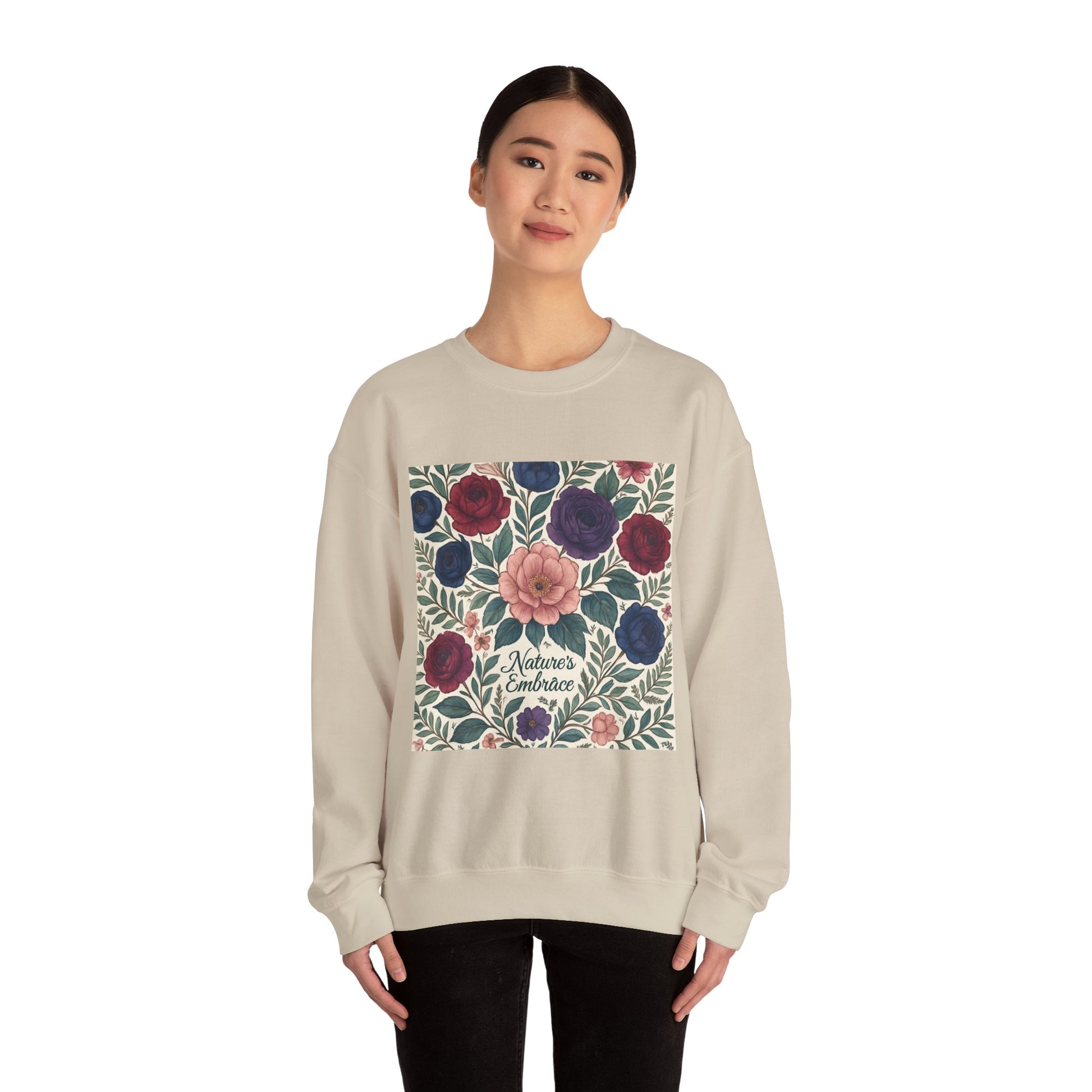Floral Sweatshirt - Oceanfront Products
