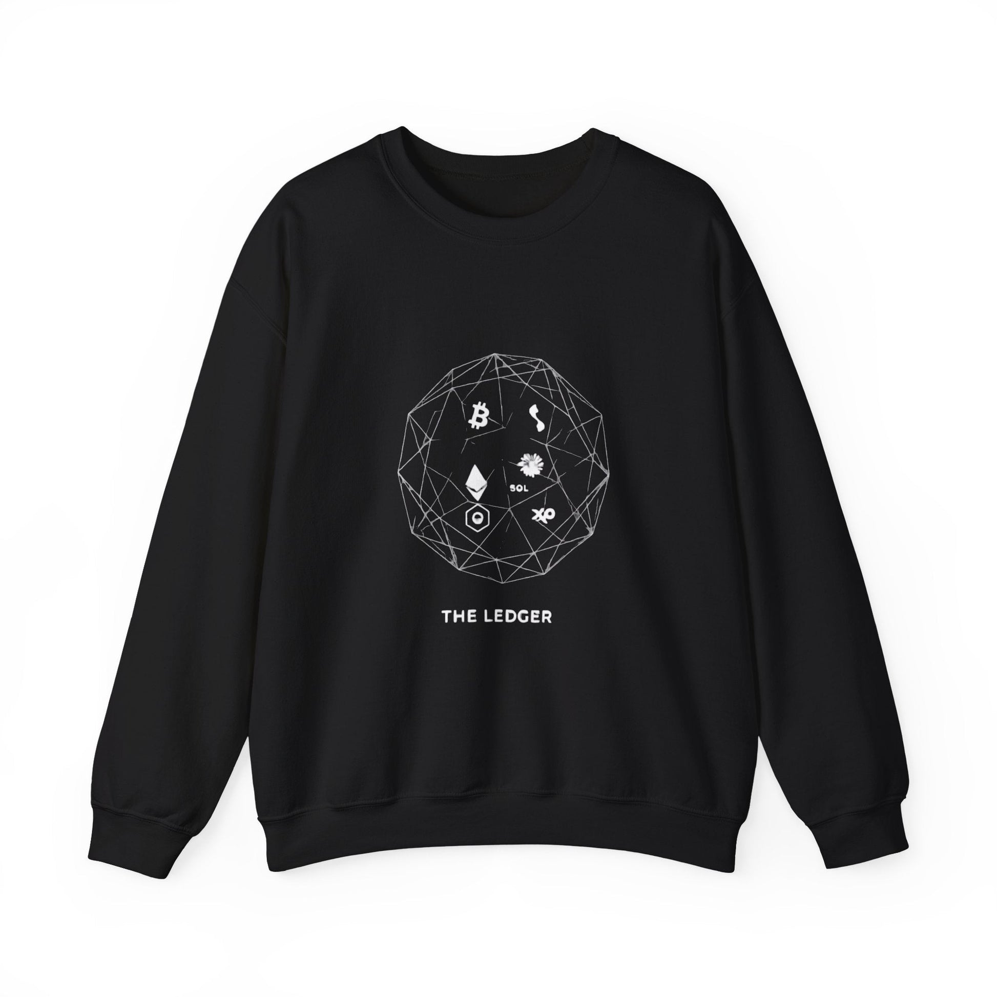 🌐 THE LEDGER.— Crypto Network Minimalist Print Printify