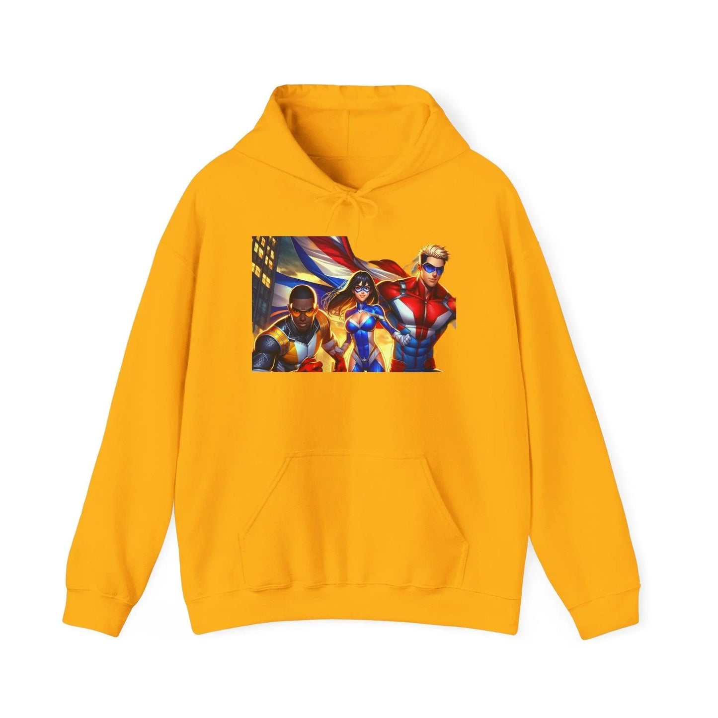 Superhero Hoodie - Save the World Superheros - Oceanfront Products