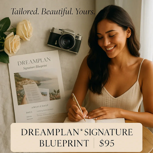 DreamPlan™ Signature Blueprint (Custom Travel Design) - Oceanfront Products