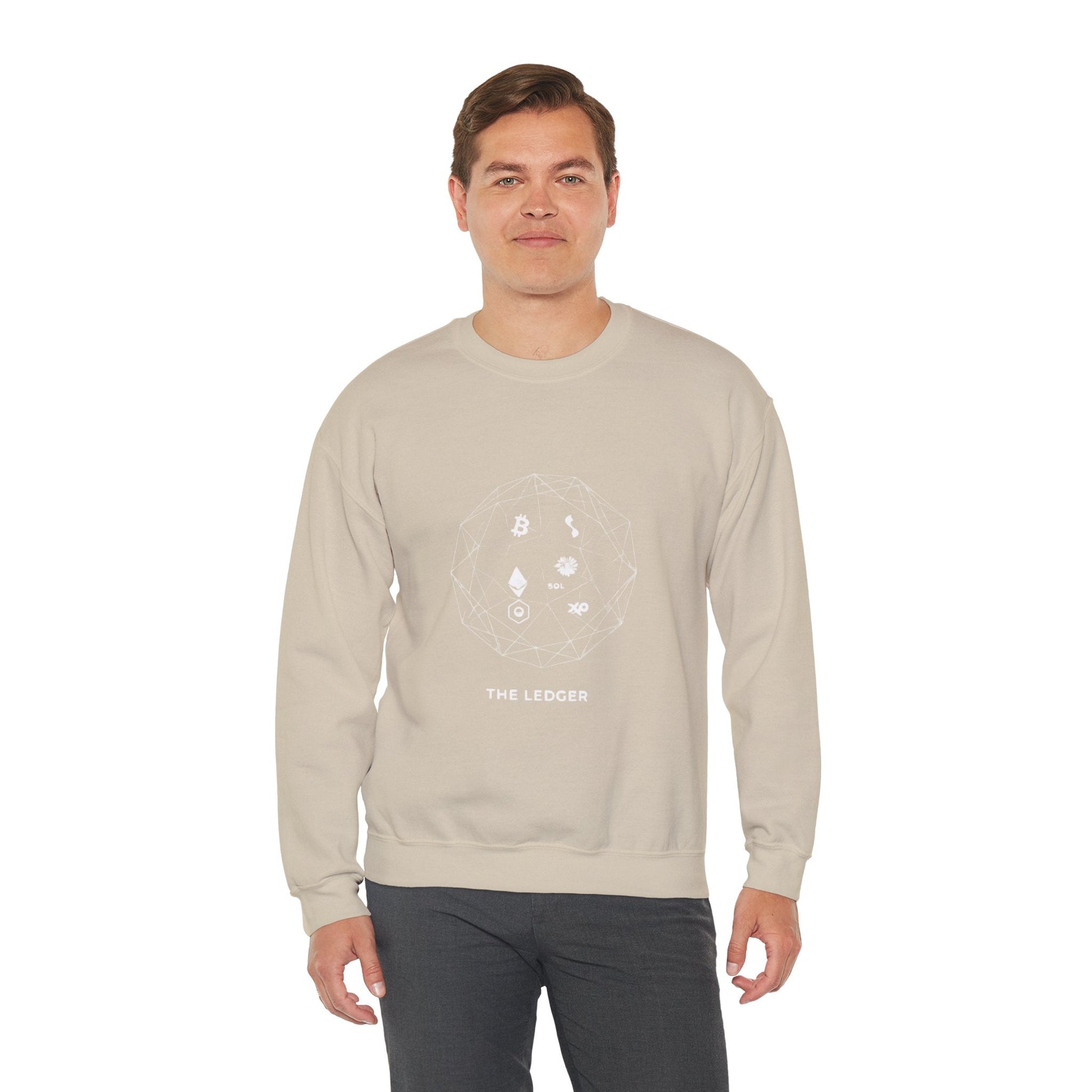🌐 THE LEDGER.— Crypto Network Minimalist Print Printify