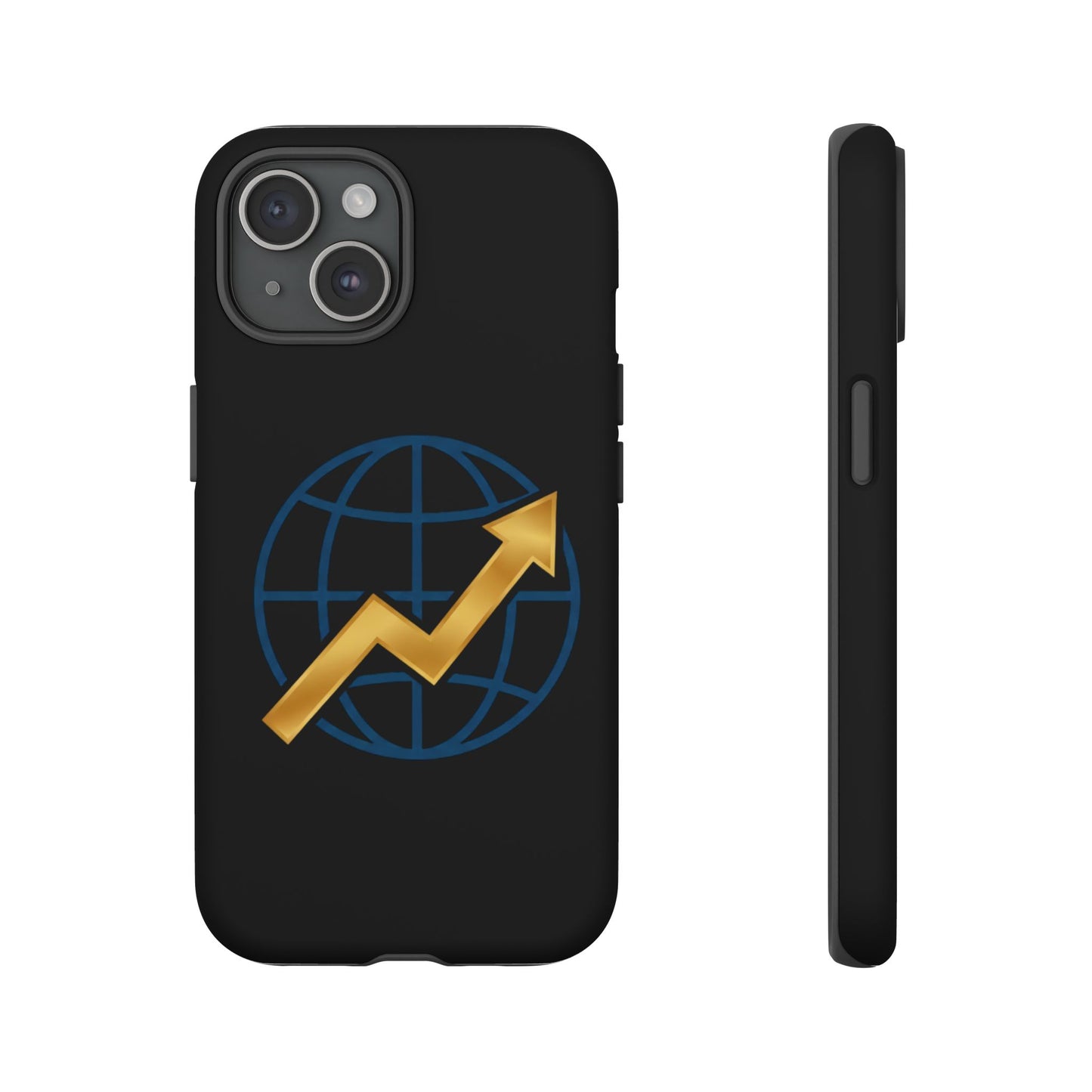 Phone Case — Global Growth Arrow Graphic (Investing & Business Motivational)
