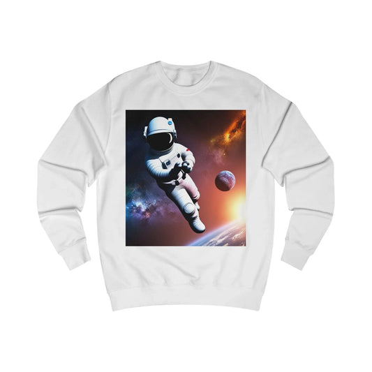 3D Astronaut High-Quality Sweatshirt: Cosmic Elegance Meets Contemporary Fashion - Oceanfront Products