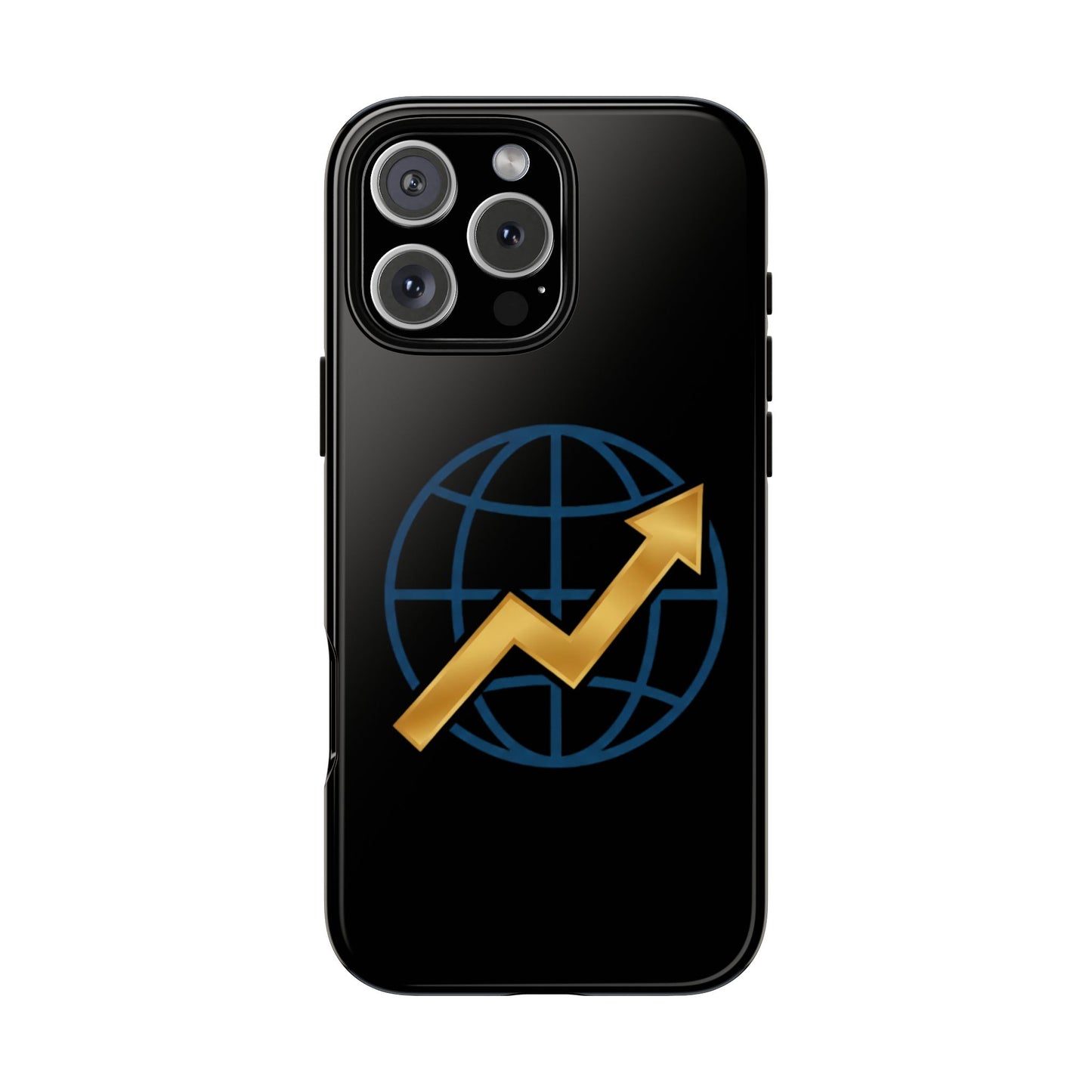 Phone Case — Global Growth Arrow Graphic (Investing & Business Motivational)
