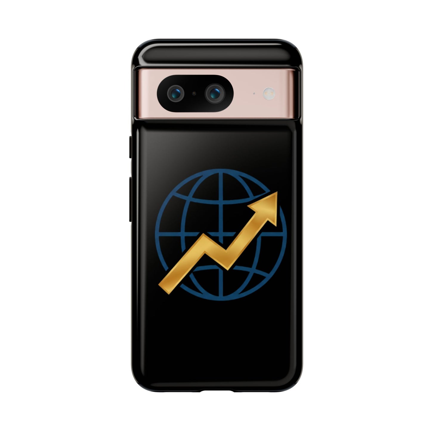 Phone Case — Global Growth Arrow Graphic (Investing & Business Motivational)