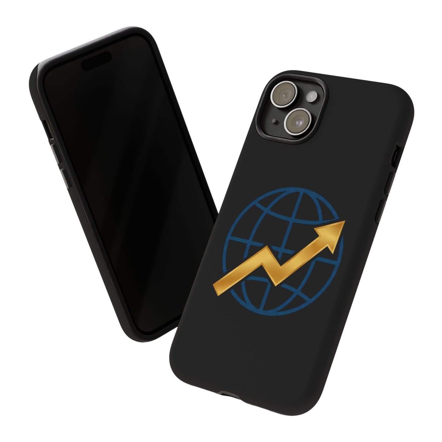 Phone Case — Global Growth Arrow Graphic (Investing & Business Motivational)