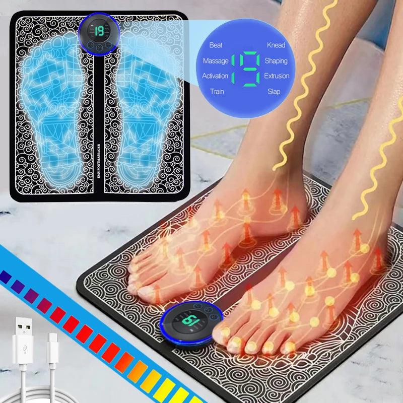 Experience Ultimate Relaxation with Our Electric Foot Massager Pad - Oceanfront Products