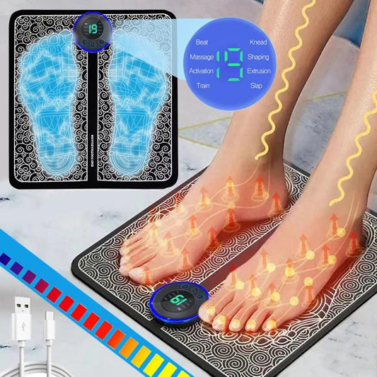 Experience Ultimate Relaxation with Our Electric Foot Massager Pad - Oceanfront Products