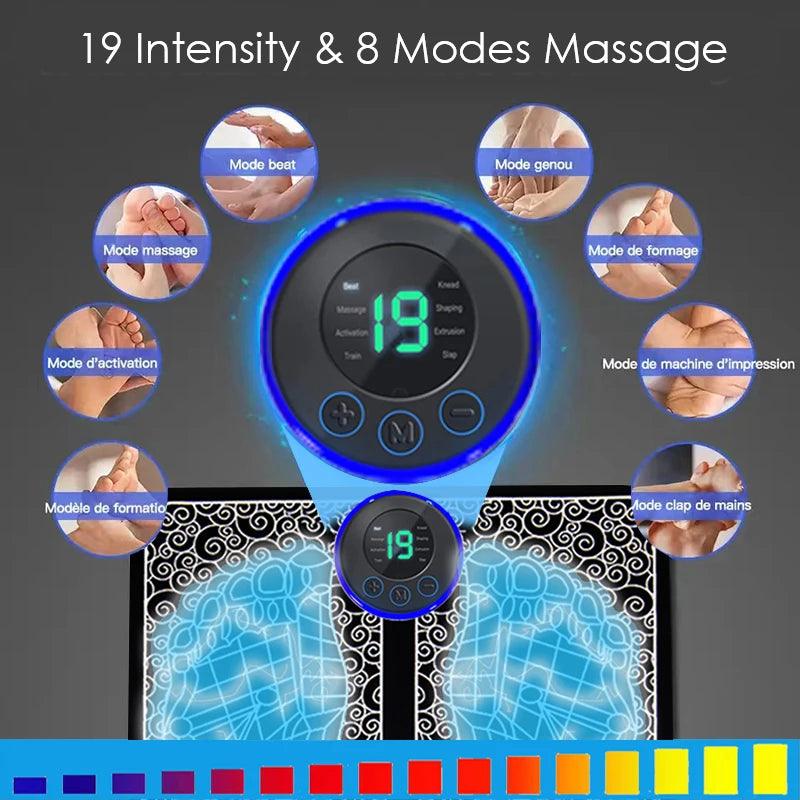 Experience Ultimate Relaxation with Our Electric Foot Massager Pad - Oceanfront Products