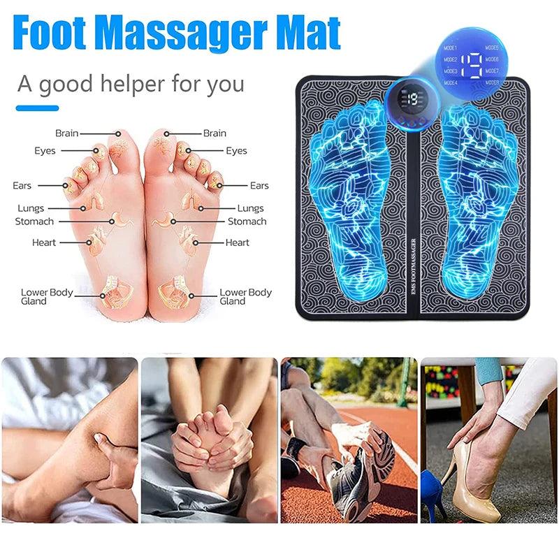 Experience Ultimate Relaxation with Our Electric Foot Massager Pad - Oceanfront Products