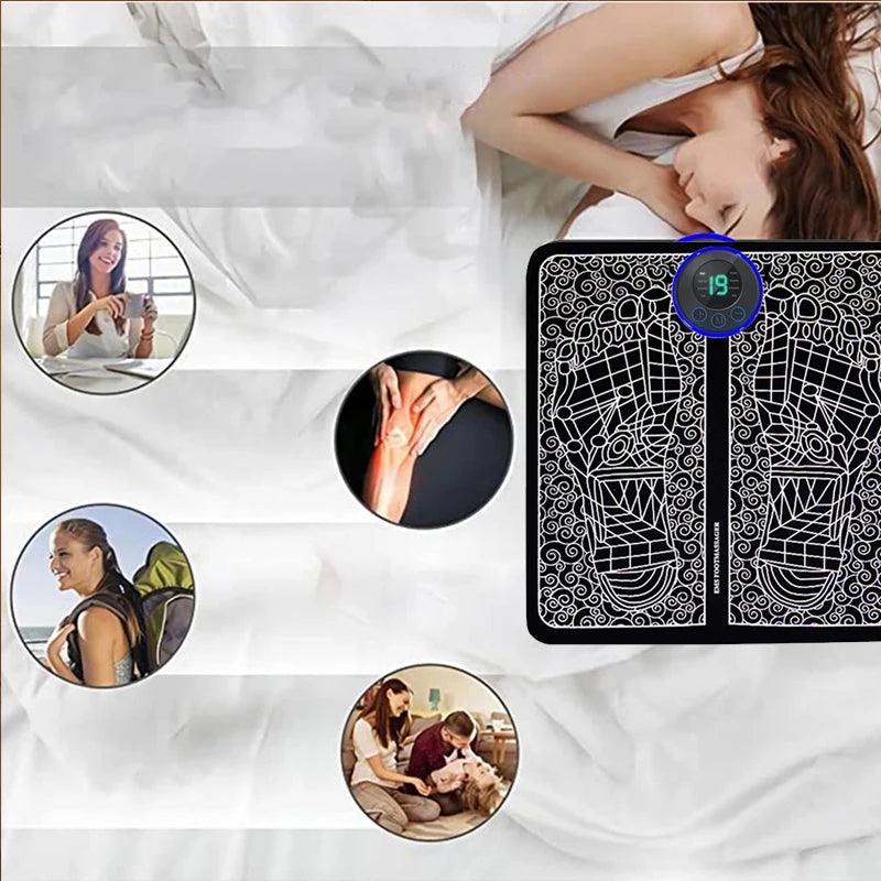 Experience Ultimate Relaxation with Our Electric Foot Massager Pad - Oceanfront Products