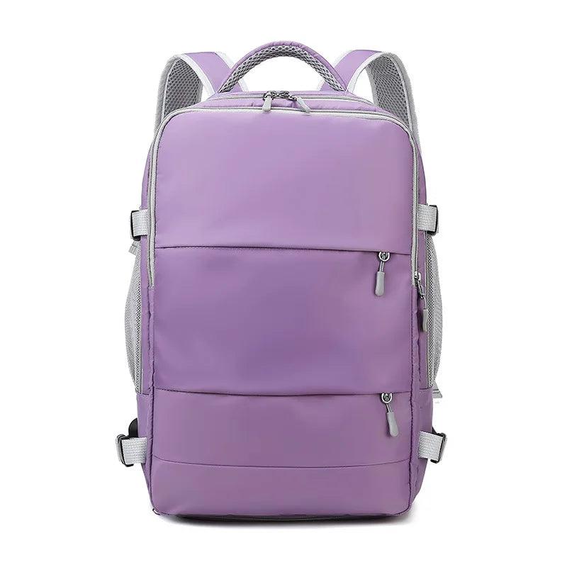 Large Capacity Women's Bag Journey Multifunction Waterproof Backpack With Shoe Storage Multilayer Travel Backpack - Oceanfront Products