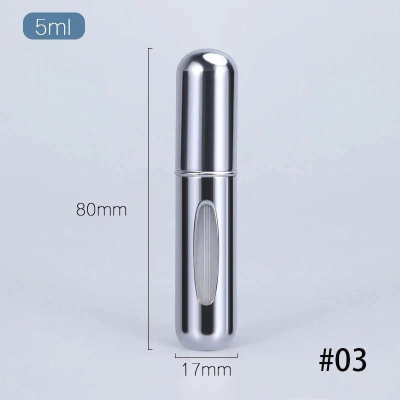1/5PCS Perfume Atomizer Portable Liquid Cosmetics Containers Traveling Mini Alcochol Perfume Refillable Bottles Empty Spray Bott - Oceanfront Products