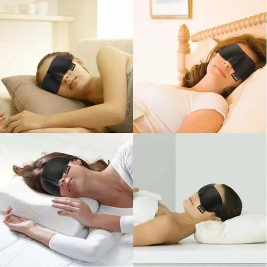 3D Sleep Mask Natural Sleeping Eye Mask Eyeshade Cover Shade Eye Patch Women Men Soft Portable Blindfold Travel Eyepatch 1Pcs - Oceanfront Products