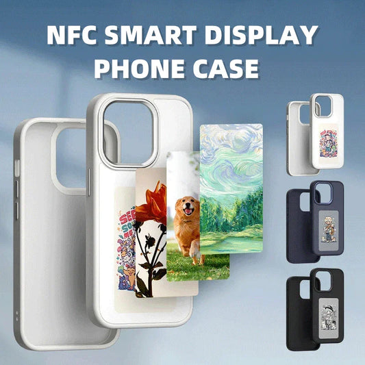 E-ink Screen Phone Case Unlimited Screen Projection Personalized Phone Cover Battery Free New Designer Luxury Phone Case - Oceanfront Products