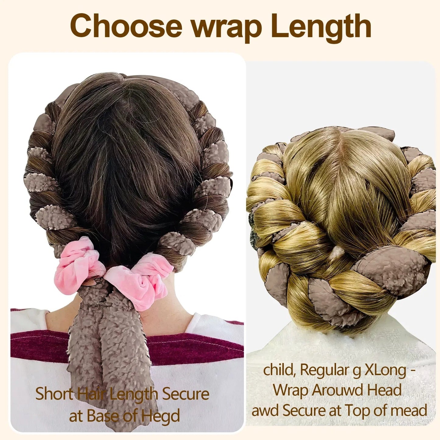 Satin Heatless Curler for Soft Waves, Overnight Curls for All Hair ... Oceanfront Products