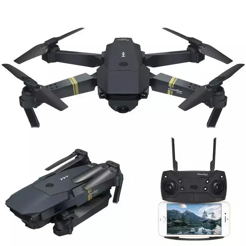 E58 Folding Aerial Drone with Controller and Carrying Case Oceanfront Products - Oceanfront Products