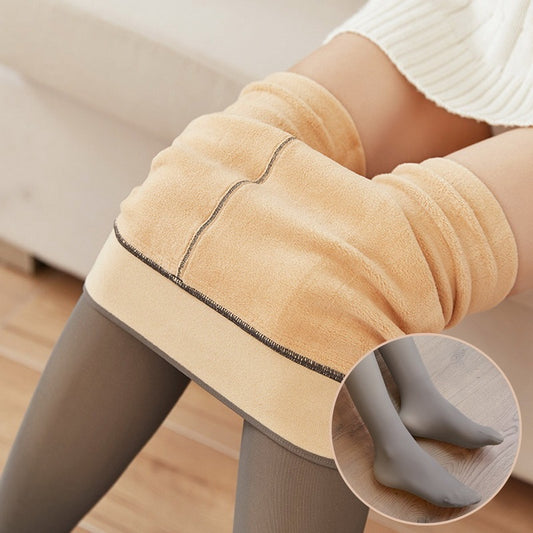 Oceanfront™ Soft-Life Thermal Sheer Leggings – 220 g Fleece Warmth, Bare-Leg Look ❄️ - Oceanfront Products