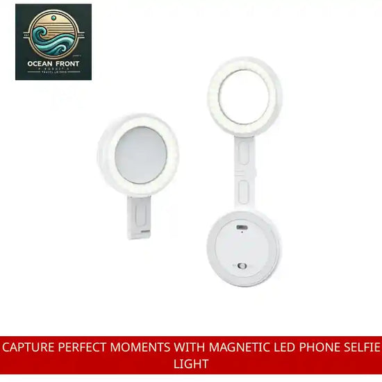 Capture Perfect Moments with Magnetic LED Phone Selfie Light by@Outfy
