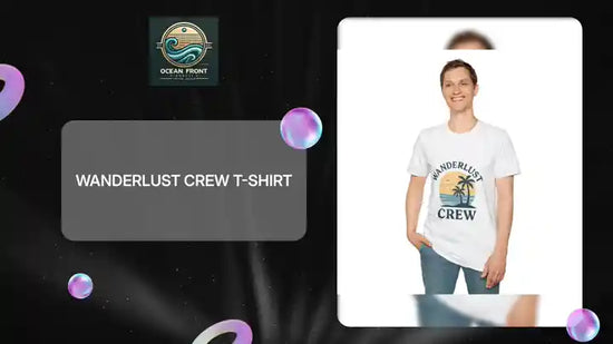 Wanderlust Crew T-Shirt by@Outfy