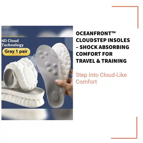 Oceanfront&trade; CloudStep Insoles &ndash; Shock Absorbing Comfort for Travel &amp; Training by@Outfy