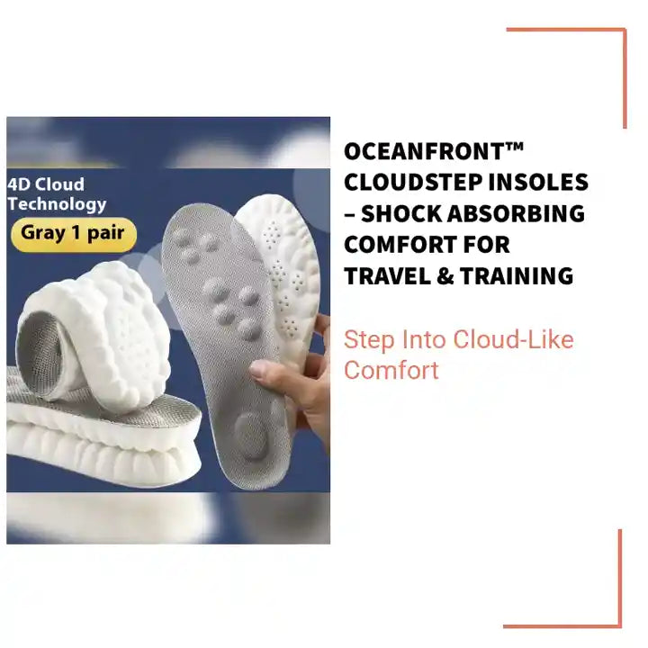 Oceanfront&trade; CloudStep Insoles &ndash; Shock Absorbing Comfort for Travel & Training by@Outfy